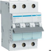 Hager MBN313 LS-Schalter mit Schraubklemme 3-pol B, 13A MBN313