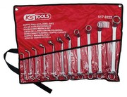 KS Tools 517.0222 Doppel-Ringschlüsselsatz, 11-teilig, 6-32mm