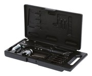 KS Tools 150.9610 Universal-Nietzangenset mit 360° drehbarem Zangenkopf