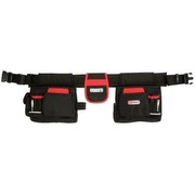 KS TOOLS Gürtelwerkzeugtasche schwarz / rot
