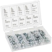 PRESSOL Schmiernippel-Sortiment M6, M8, M10, 70-tlg