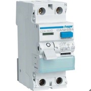 Hager CDA263D, Fehlerstrom-Schutzschalter 2P 63A 30mA A Typ 005000253