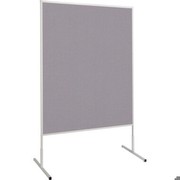 Hebel Moderationstafel standard 150x120 cm, Filz/Filz grau, 6363382