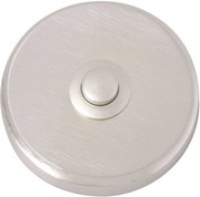 Heidemann Klingeltaster Wien Nickel Messing-vernickelt,64x12mm