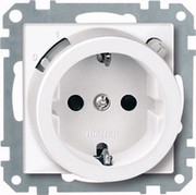 Merten 233825 FI-SCHUKO-Sicherheitssteckdose
