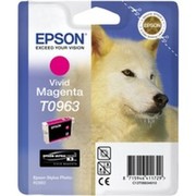 EPSON T0963 Druckerpatrone Vivid magenta UltraChrome K3 11,4ml für StylusPhoto R2880