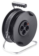 BACHMANN 395.180 Kabeltrommel 25m H05RR-F3G1,5 schwarz BACHMANN 395.180 Kabeltrommel 25m H05RR-F3G1,5 schwarz