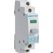 Hager SVN413 Druckschalter mit Meldeleuchte grün 1 Schließer 16A SVN413