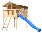 Akubi Stelzenhaus Benjamin mit Rutsche Akubi Stelzenhaus Benjamin mit Rutsche