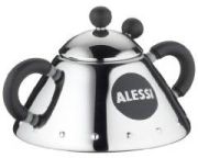 Alessi Zuckerdose m. Löffel Michael Graves