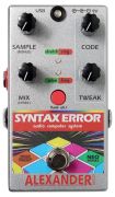 Alexander Pedals Syntax Error Alexander Pedals Syntax Error