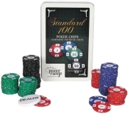 All in Games PR101 Poker Chip Set Standard 100 x 7.5 g