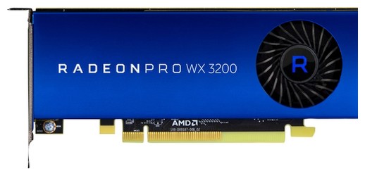 AMD Radeon Pro WX 3200 4GB PCIe