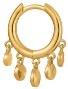 Ania Haie Mini Disc Huggie Hoops (E023-03G) Ania Haie Mini Disc Huggie Hoops (E023-03G)