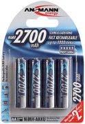 Ansmann 2700 mAh Mignon AA HR6