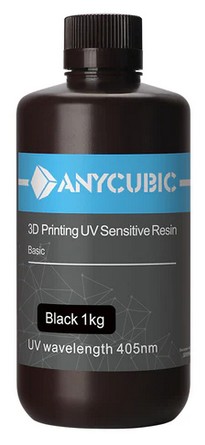 Anycubic Normal UV Resin Schwarz 1 kg (SPTBK-101C) Anycubic Normal UV Resin Schwarz 1 kg (SPTBK-101C)