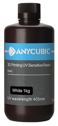 Anycubic Normal UV Resin weiß 1 kg (SPTWH-101C) Anycubic Normal UV Resin weiß 1 kg (SPTWH-101C)