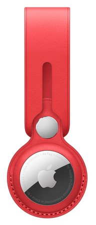 Apple AirTag Anhänger Leder (PRODUCT)RED (MK0V3ZM/A)