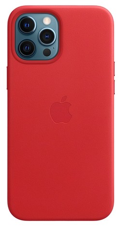 Apple iPhone 12 Pro Max Leder Case mit MagSafe (PRODUCT)RED