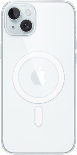 Apple iPhone 15 Plus Clear Case mit MagSafe