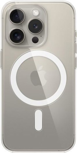 Apple iPhone 15 Pro Clear Case mit MagSafe