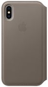 Apple iPhone X Leder Folio Apple iPhone X Leder Folio