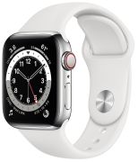 Apple Watch Series 6 GPS + Cellular Edelstahl Sportarmband 40 mm Apple Watch Series 6 GPS + Cellular Edelstahl Sportarmband 40 mm