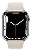 Apple Watch Series 7 GPS + Cellular 45 mm Edelstahl mit Sportarmband (MKJV3FD/A) Apple Watch Series 7 GPS + Cellular 45 mm Edelstahl mit Sportarmband (MKJV3FD/A)