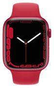 Apple Watch Series 7 GPS PRODUCT(RED) 45 mm Aluminium mit Sportarmband (MKN93FD/A)