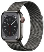 Apple Watch Series 8 GPS + Cellular 41 mm Edelstahl mit Milanaise-Armband (MNJM3FD/A) Apple Watch Series 8 GPS + Cellular 41 mm Edelstahl mit Milanaise-Armband (MNJM3FD/A)