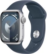 Apple Watch Series 9 GPS 41 mm Aluminium mit Sportarmband (MR913QF/A)