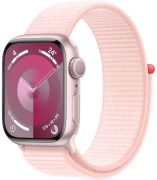 Apple Watch Series 9 GPS 41 mm Aluminium mit Textil-Sportarmband (MR953QF/A)