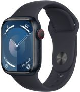 Apple Watch Series 9 GPS + Cellular 41 mm Aluminium mit Sportarmband S/M (MRHR3QF/A)
