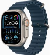 Apple Watch Ultra 2 GPS + Cellular 49 mm Titan mit Ocean-Armband (MREG3FD/A)