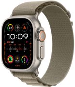 Apple Watch Ultra 2 GPS + Cellular 49 mm Titan mit Alpine Loop (MREX3FD/A)