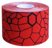 ARTZT Thera Band Kinesiology Tape Rolle 5 m x 5 cm rot