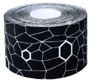 ARTZT Thera Band Kinesiology Tape Rolle 5 m x 5 cm schwarz/weiß