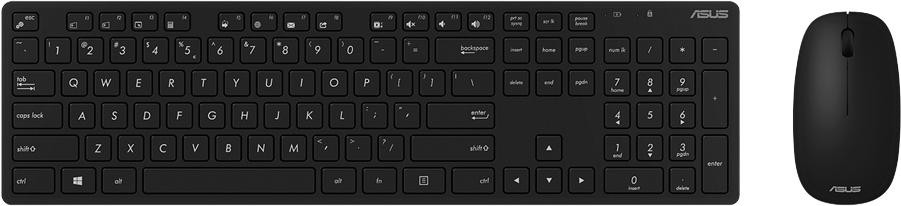 ASUS W5000 Kabellose Tastatur & Maus Set W11 US