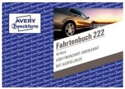 Avery Zweckform 222 Fahrtenbuch