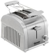 Bartscher 2 Scheiben Toaster Silverline