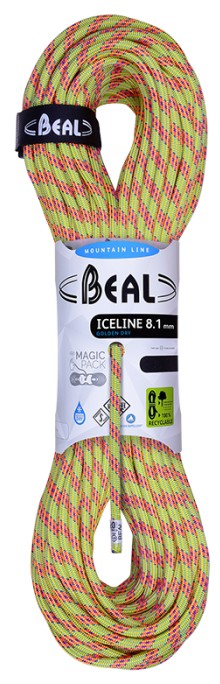 Beal Ice Line 8.1 mm Golden Dry 60 m