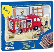 Beleduc Holzlagenpuzzle Feuerwehr Beleduc Holzlagenpuzzle Feuerwehr