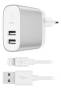 Belkin Boost Charge 2-Port Netzladegerät (F8J230VF04)
