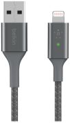 Belkin Smart LED Lightning/USB-A-Kabel (CAA007bt04GR) Belkin Smart LED Lightning/USB-A-Kabel (CAA007bt04GR)