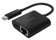 Belkin USB-C to Ethernet + Charge Adapter (INC001btBK)