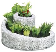 Bellissa Gabionen Kräuterspirale 57 x 42 x 29 cm Bellissa Gabionen Kräuterspirale 57 x 42 x 29 cm