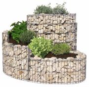 Bellissa Gabionen Kräuterspirale 60 x 110 x 90 cm Bellissa Gabionen Kräuterspirale 60 x 110 x 90 cm