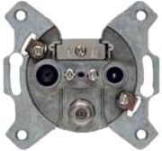 Berker Antennen-Steckdose 3Loch 4523