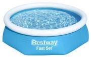 Bestway Fast Set Aufstellpool mit Filterpumpe 244 x 61 cm (57450)