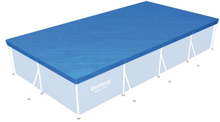 Bestway Flowclear PE-Abdeckplane 410 x 226 cm (58107)